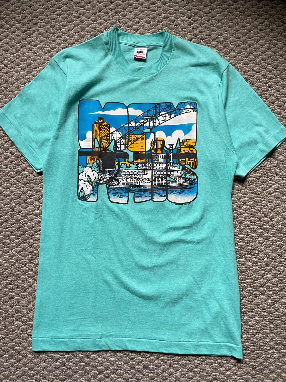 Vintage Memphis Tennessee tourism single stitch t shirt